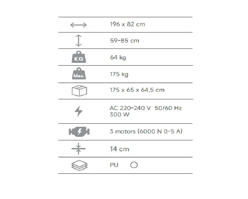 Fotoliu electric pentru cosmetica si Spa SILVERFOX LARIM - imagine 7