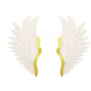 Decoratiune perete salon / spa Aripi de inger Alpeda