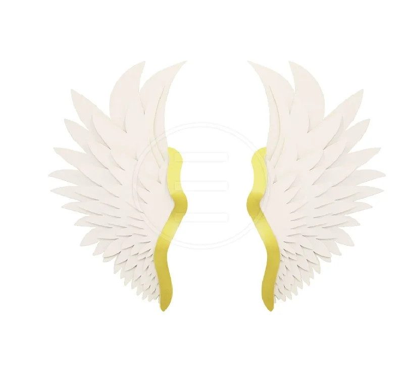 Decoratiune perete salon / spa Aripi de inger Alpeda