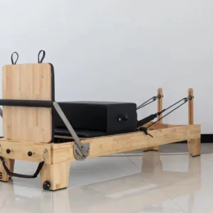 Aparat multifunctional profesional din lemn Reformer pentru pilates si yoga, pentru modelarea corpului, echipament de fitness, echipament pentru întindere