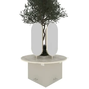 Post dublu de lucru coafor dublu / insula Alpeda Ladure Island