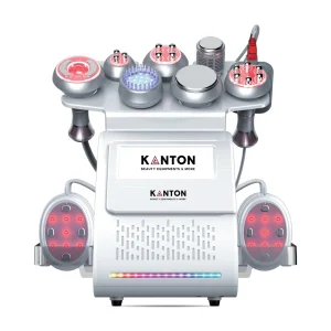 Aparat remodelare faciala si corporala Kanton 9 in 1 80K cavitatie RF EMS lipolaser vacuum multipolar radiofrecventa