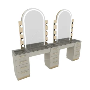 Post lucru coafor dublu / insula Alpeda Eloni Double Makeup - imagine 1