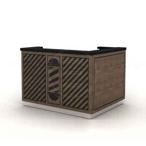 Receptie Alpeda U Curve Bar Desk - imagine 2