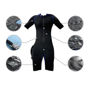 Echipament profesional fitness costum EMSBody Suit, creare masa musculara, microcurenti, electrostimulare, anticelulitic, ProBODY cu fir - imagine 9
