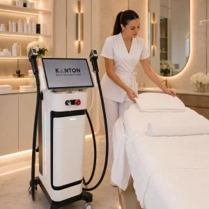 Aparat epilare definitiva KANTON AI QuadWave Pro LASER 3000w, inteligenta artificiala - imagine 3